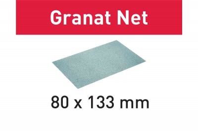 Arkusz ścierny z włókniny Granat Net STF 80 x 133 mm P320 GR NET/50 FESTOOL (nr kat. 203292)