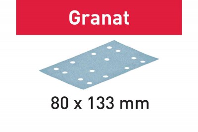 Arkusze ścierne Granat STF 80X133 P100 GR/100 FESTOOL (nr kat. 499628)