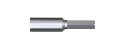 Bit końcówka nasadowa Micro 4 mm HEX 1/8" x 30 mm 10 szt WIHA (nr kat. 40649)