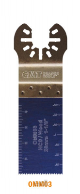 Brzeszczot uniwersalny 32 x 40 mm 50 szt. BIM uchwyt uniwersalny CMT (nr kat. OMM12-X50)