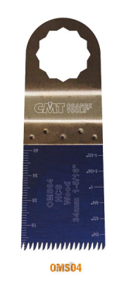 Brzeszczot uniwersalny 28 x 48 mm BIM uchwyt SuperCut i Vecturo CMT (nr kat. OMS11-X1)