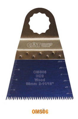 Brzeszczot do drewna 68 x 40 mm HCS uchwyt SuperCut i Vecturo CMT (nr kat. OMS06-X1)