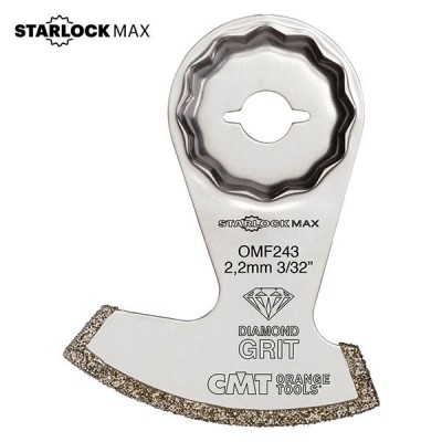 Brzeszczot segmentowy 60 mm GRIT Starlock MAX CMT (nr kat. OMF243-X1)