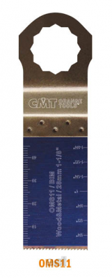 Brzeszczot uniwersalny 28 x 48 mm 5 szt. BIM uchwyt SuperCut i Vecturo CMT (nr kat. OMS11-X5)