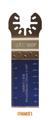 Brzeszczot uniwersalny 28 x 48 mm 50 szt. BIM uchwyt uniwersalny CMT (nr kat. OMM11-X50)