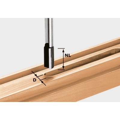 Frez do wpustów HW D22/45 M.GRUNDSCHN. FESTOOL (nr kat. 491094)