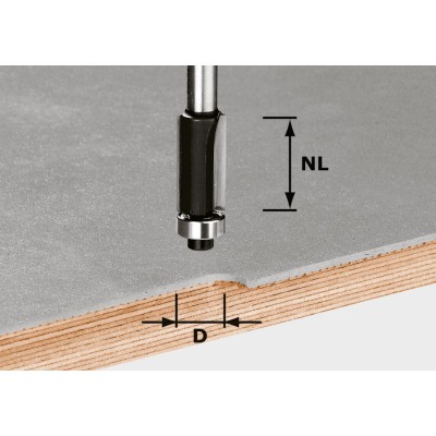 Frez wyrównująco-fazujący HW S8 D24/0° +45° FESTOOL (nr kat. 491026)