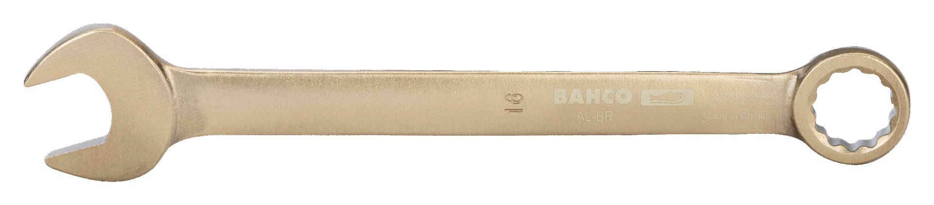 Klucz płasko-oczkowy nieiskrzący 17 mm Bahco (nr kat. NS002-17)