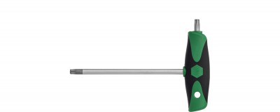 Klucz trzpieniowy TORX T10 x 100 mm z rękojeścią T ComfortGrip WIHA (nr kat. 26172)