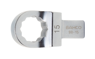 Końcówka płaska 12 mm złącze prostokątne 9x12 mm Bahco (nr kat. 97-12)