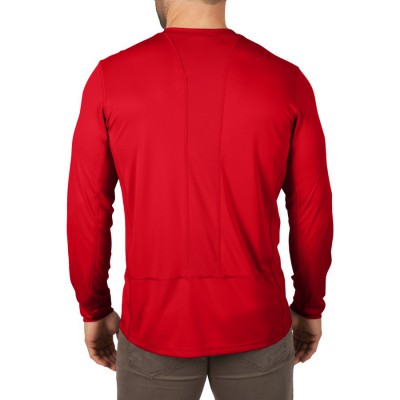 Koszulka lekka z długim rękawem rozm. "XL" czerwona WORKSKIN MILWAUKEE (nr kat. 4932493086)