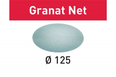 Krążki ścierne z włókniny Granat Net STF D125 P400 GR NET/50 FESTOOL (nr kat. 203302)