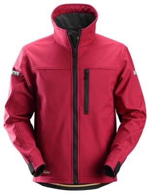 Kurtka 1200 softshell AllroundWork kol. chili red/black rozm. XL SNICKERS WORKWEAR (nr kat. 12001604007)