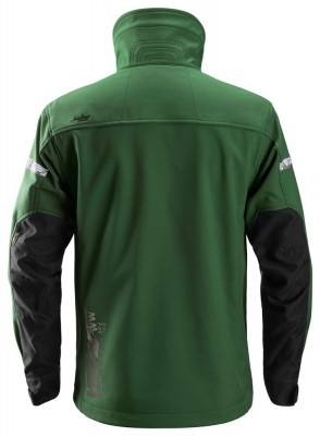 Kurtka 1200 softshell AllroundWork kol. forest green/black rozm. L SNICKERS WORKWEAR (nr kat. 12003904006)