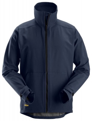 Kurtka 1205 softshell wiatroszczelna AllroundWork kol. navy rozm. XS SNICKERS WORKWEAR (nr kat. 12059500003)