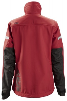 Kurtka 1207 damska softshell AllroundWork kol. chili red/black rozm. L SNICKERS WORKWEAR (nr kat. 12071604006)