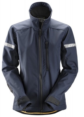 Kurtka 1207 damska softshell AllroundWork kol. navy/black rozm. L SNICKERS WORKWEAR (nr kat. 12079504006)