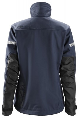 Kurtka 1207 damska softshell AllroundWork kol. navy/black rozm. L SNICKERS WORKWEAR (nr kat. 12079504006)