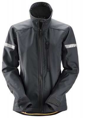 Kurtka 1207 damska softshell AllroundWork kol. steel grey/black rozm. L SNICKERS WORKWEAR (nr kat. 12075804006)