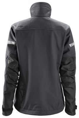 Kurtka 1207 damska softshell AllroundWork kol. steel grey/black rozm. L SNICKERS WORKWEAR (nr kat. 12075804006)