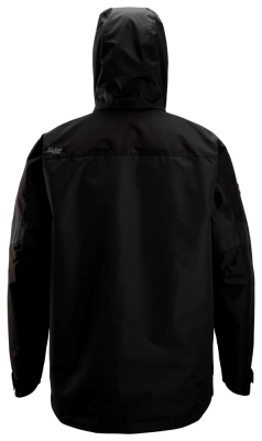 Kurtka 1304 przeciwdeszczowa shell, AllroundWork kol. black/black rozm. L SNICKERS WORKWEAR  (nr kat. 13040404006)