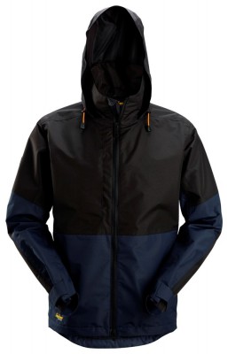 Kurtka 1304 przeciwdeszczowa shell, AllroundWork kol. navy/black rozm. M SNICKERS WORKWEAR  (nr kat. 13049504005)