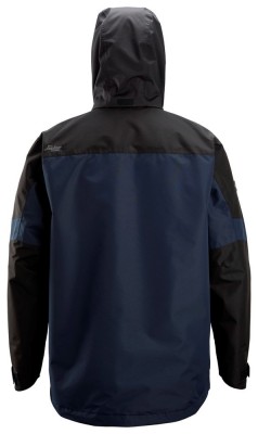 Kurtka 1304 przeciwdeszczowa shell, AllroundWork kol. navy/black rozm. M SNICKERS WORKWEAR  (nr kat. 13049504005)