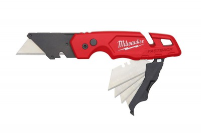 Nóż trapezowy metalowy FASTBACK MILWAUKEE (nr kat. 4932471357)
