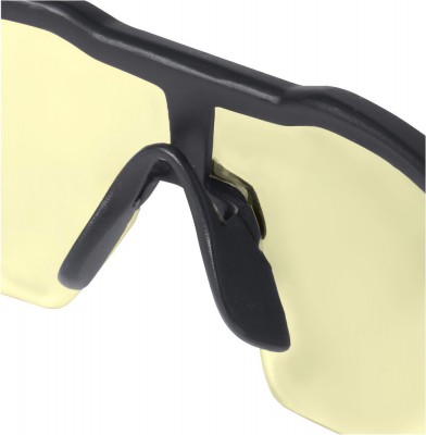 Okulary ochronne żółte odporne na zarysowania MILWAUKEE (nr kat. 4932478927)