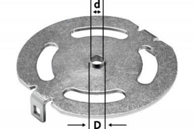 Pierścień kopiujący KR-D 17/OF1400/VS 600 FESTOOL (nr kat. 492181)