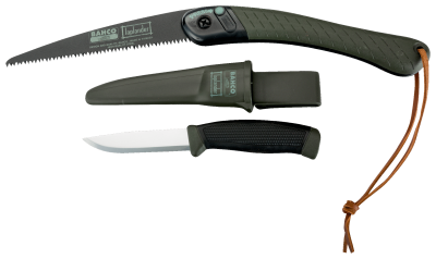 Piła składana turystyczna Laplander 396-LAP + nóż BAHCO (nr kat. LAP-KNIFE)