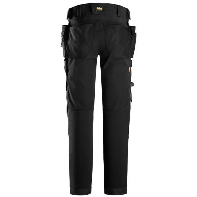 Spodnie 6275 Soft Shell Stretch AllroundWork kol. black/black rozm. 44 SNICKERS WORKWEAR (nr kat. 62750404044)