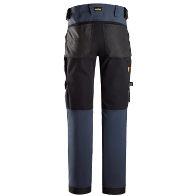 Spodnie 6375 Soft Shell Stretch AllroundWork kol. navy/black rozm. 64 SNICKERS WORKWEAR (nr kat. 63759504064)