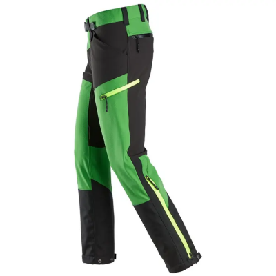 Spodnie 6948 softshell stretch FlexiWork kol. apple green/black rozm. 44 SNICKERS WORKWEAR (nr kat. 69483704044)