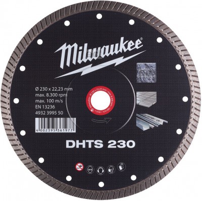 Tarcza diamentowa fi 230 mm DHTS 230 MILWAUKEE (nr kat. 4932399550)