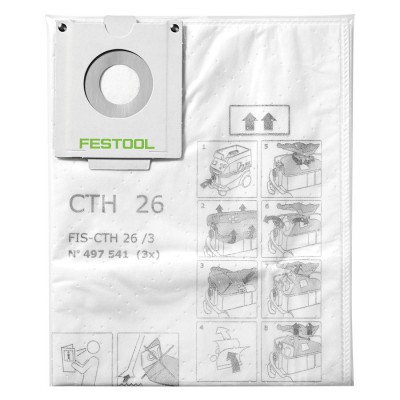 Zabezpieczający worek filtrujący FIS-CTH 48/3 FESTOOL (nr kat. 497542)