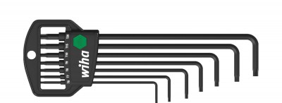 Zestaw kluczy imbusowych TORX 7-cz. oksydowany chemicznie MagicSpring WIHA (nr kat. 10381)