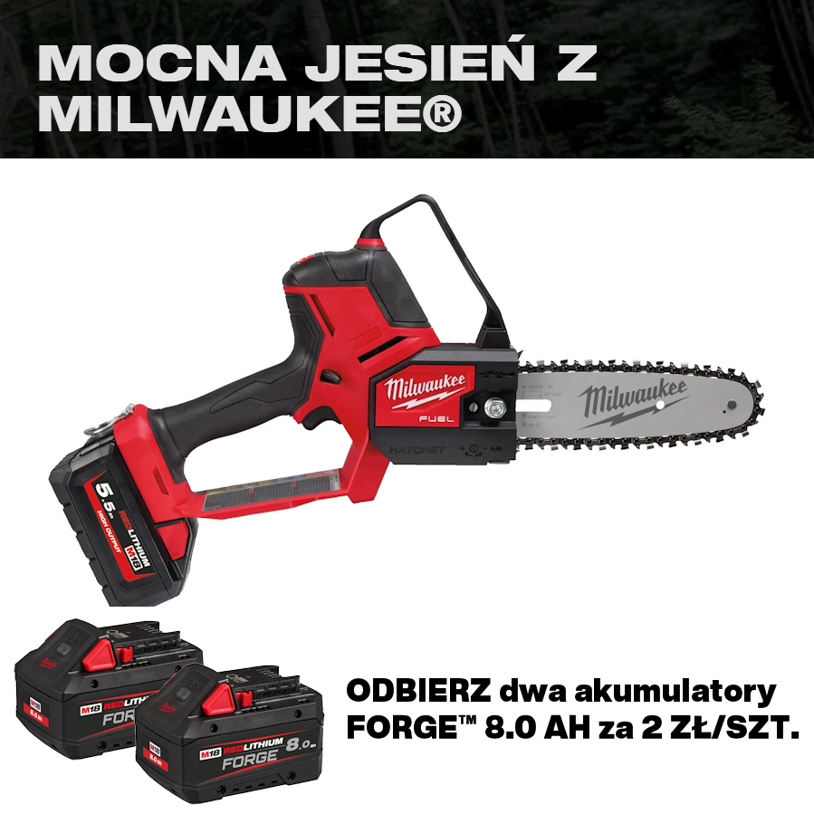 Piła łańcuchowa do gałęzi 20 cm HATCHET™ M18™ FUEL™ FHS20 Milwaukee