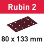 Arkusze ścierne Rubin 2 STF 80X133 P60 RU2/50 FESTOOL (nr kat. 499047)