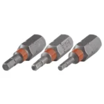 Bit HEX 2, 2,5, 3×25 mm 3 szt. WOLFCRAFT (nr kat. 1339000)