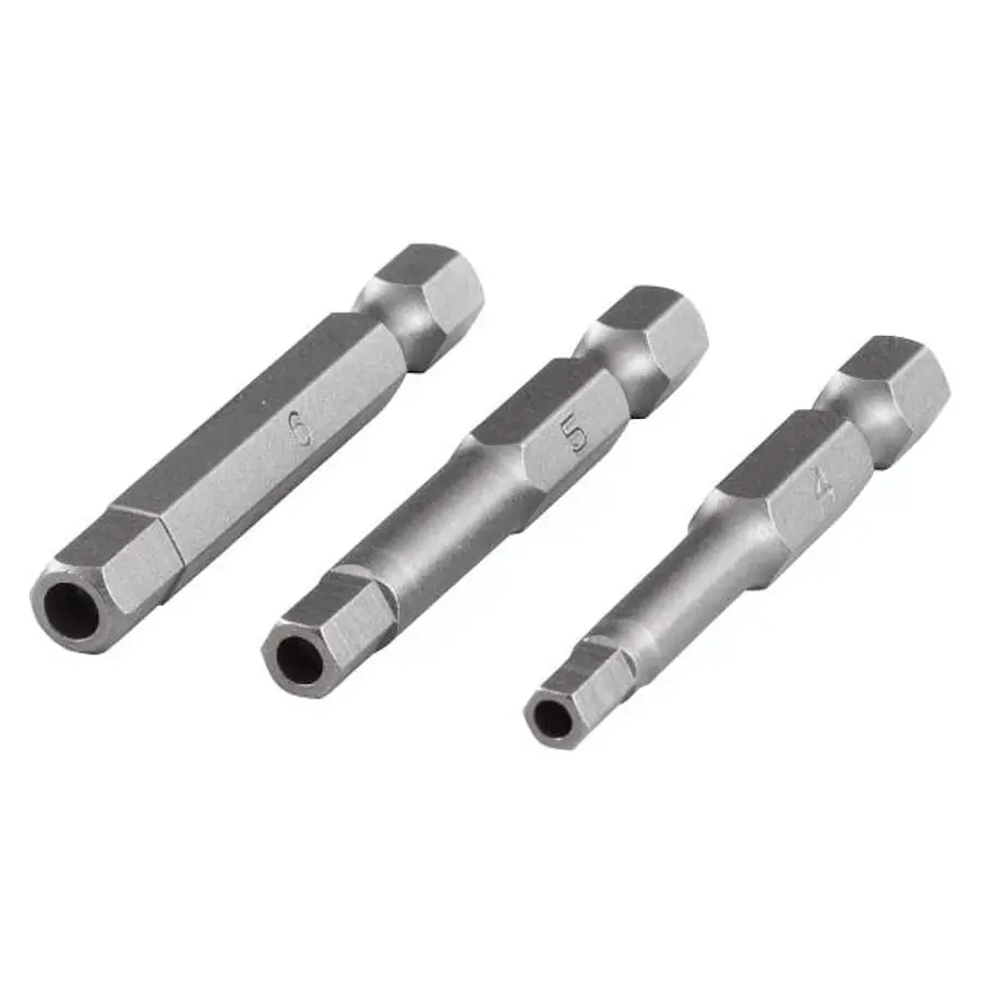 Bit HEX z otworem 4, 5, 6x50 mm 3 szt. WOLFCRAFT (nr kat. 1264000)