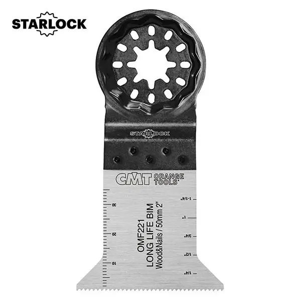 Brzeszczot 50 x 50 mm 5 szt. BIM Starlock CMT (nr kat. OMF221-X5)