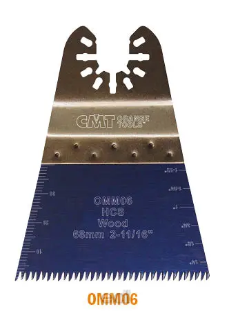 Brzeszczot do drewna 68 x 40 mm 5 szt. HCS uchwyt uniwersalny CMT (nr kat. OMM06-X5)