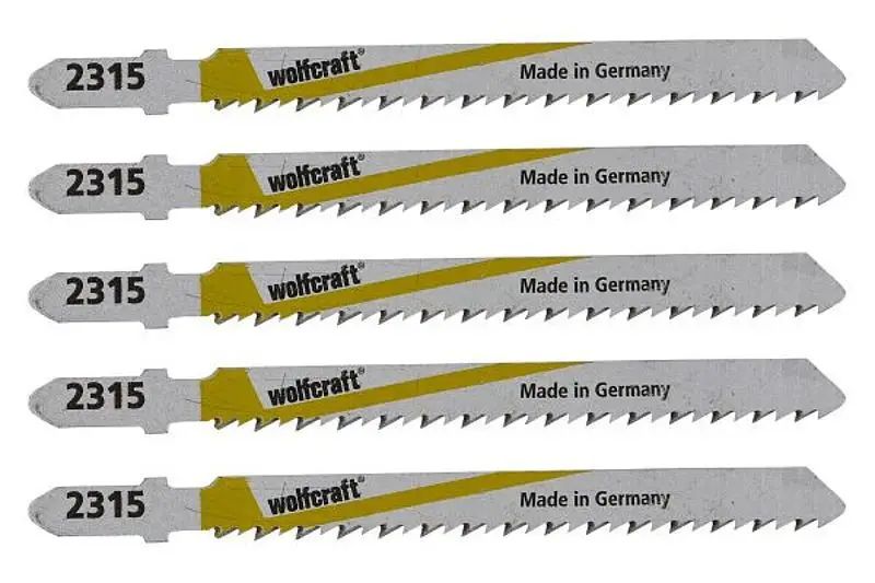 Brzeszczot do drewna 75 mm 5 szt. WOLFCRAFT (nr kat. 2365000)