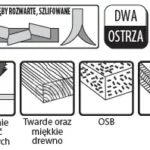 Brzeszczot do drewna 75 mm 6 TPI 5 szt. CMT (nr kat. JT244DDC-5)