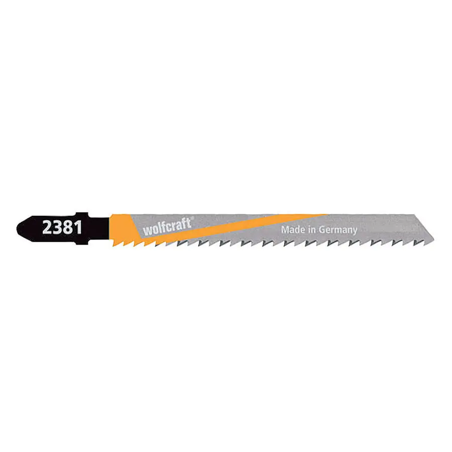 Brzeszczot do drewna i laminatu 75 mm 2 szt. WOLFCRAFT (nr kat. 2381000)