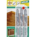 Brzeszczot do drewna i paneli 75 mm 3 szt. WOLFCRAFT (nr kat. 2379000)