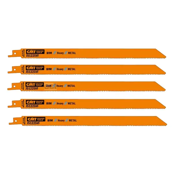 Brzeszczot do piły szablastej do metalu 300 mm 10-14 TPI 5 szt. BIM CMT (nr kat. JS1225VF-5)