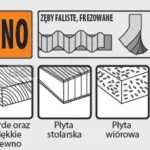 Brzeszczot promieniowy do drewna 87 mm HCS uchwyt SuperCut i Vecturo CMT (nr kat. OMS08-X1)