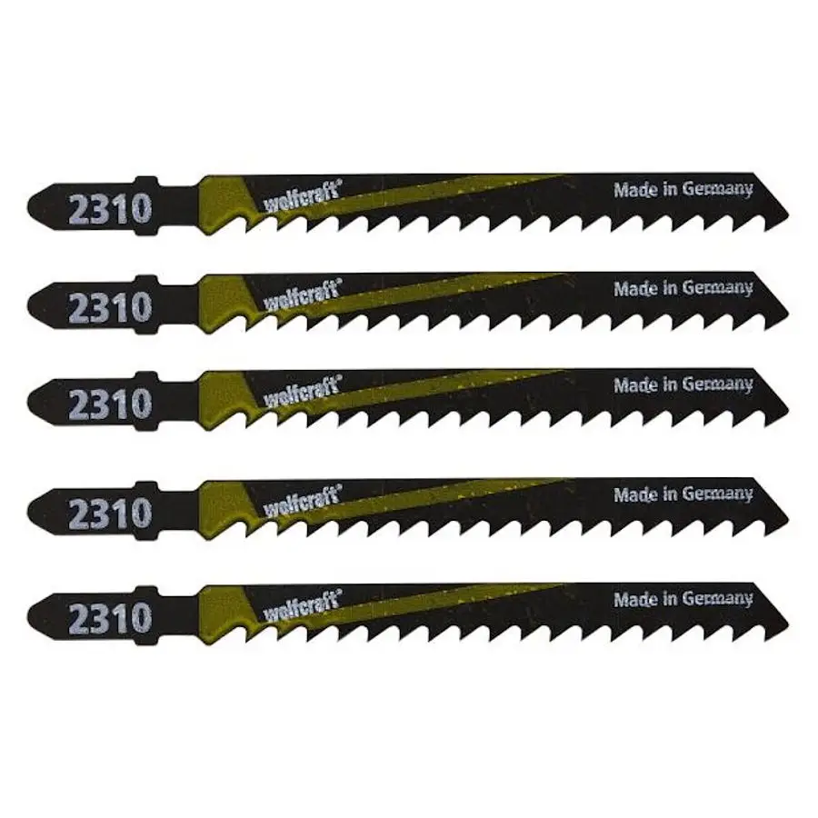 Brzeszczot uchwyt T szybkie bardzo zgrubne cięcia 5szt. WOLFCRAFT (nr kat. 2360000)